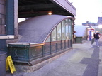 PATH kiosk @ Hoboken Terminal. Photo by Brian Weinberg, 01/26/2003.