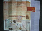 reverse side of map