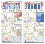 November 1995 NYC Subway Maps Standard and Multilingual Editions