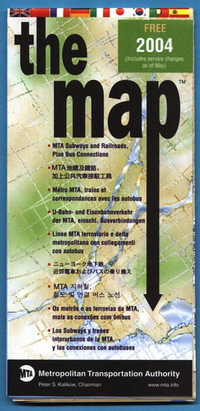 MTA The Map May 2004 Multilingual Edition
