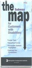 2006 The Subway Map - for Customers with Disabilities