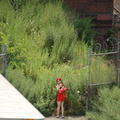 Lady in red @ BN Yard