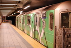 R-62A 1946 @ Grand Central (S) - Google wrap of shuttle