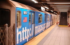 R-62A 1953 @ Grand Central (S) - Google wrap of shuttle