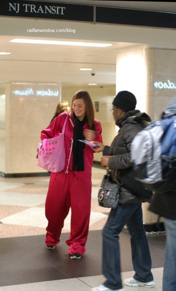 The "PJ Love Patrol" at Penn Station, part of a promotion by NJ TRANSIT and the Greater Philadelphia Tourism Marketing Corporation DSC_3154a.jpg