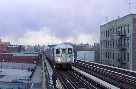 R-62 @ 167 St (4). Photo taken by Brian Weinberg, 3/31/2003.