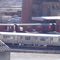 R-33ML 9218 & 9219 & R-42 4642 @ 207 St Yard. Photo taken by Brian Weinberg, 3/23/2003.
