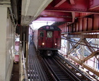 R-36WF @ Queensboro Plaza (7). Photo taken by Brian Weinberg, 3/16/2003.