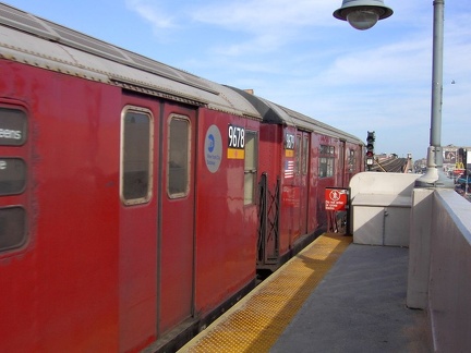 R-36WF 9679 @ 33 St (7). Photo taken by Brian Weinberg, 3/16/2003.
