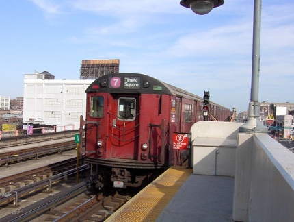 R-36WF  @ 33 St (7). Photo taken by Brian Weinberg, 3/16/2003.