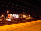 Edison, NJ train station on the NEC. Photo taken by Brin Weinberg, 3/15/2003.