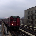 R-33ML @ 167 St (4). Photo taken by Brian Weinberg, 4/8/2003.