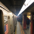 R-46 5944 @ 34 St-Herald Square (F). Train was taken out of service due to a smoke condition. Photo taken by Brian Weinberg, 3/9