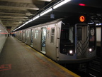 March 10, 2004 - (L) trains at Graham Ave (incl. the Siemens train)