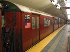 R-33WF 9322 @ Grand Central - 42 St (7). Photo taken by Brian Weinberg, 7/8/2003.