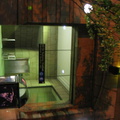 Entrance (Downtown and Brooklyn, only) @ 50 St (A/C/E). Photo taken by Brian Weinberg, 5/30/2004.
