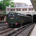 R-1 100 @ Parkside Av (Q). New York Transit Museum "Nostalgia Trip." Photo taken by Brian Weinberg, 5/31/2004.