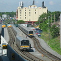 LIRR M-7 7144 @ Jamaica. Photo taken by Brian Weinberg, 6/3/2004.