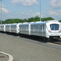 JFK AirTrain #112 @ maintenance yard. Photo taken by Brian Weinberg, 6/3/2004.