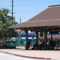 Coaster coach @ Old Town station (San Diego). Photo taken by Brian Weinberg, 6/4/2004.