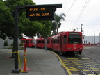 San Diego Trolley Siemens-Duwag LRV #2006 @ 12th-Imperial at the end of the Orange Line. Photo taken by Brian Weinberg, 6/6/2004