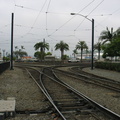 Lots of tracks at the junction near the Santa Fe depot.  Photo taken by Brian Weinberg, 6/6/2004.