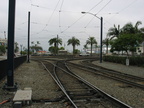 Lots of tracks at the junction near the Santa Fe depot.  Photo taken by Brian Weinberg, 6/6/2004.
