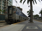 Amtrak California Surfliner Cab Car 6906 @ Santa Fe depot. Photo taken by Brian Weinberg, 6/6/2004.