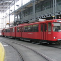 San Diego Trolley Siemens-Duwag LRV #1053 @ American Plaza. Photo taken by Brian Weinberg, 6/6/2004.