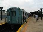 SubTalker R36 #9346 exiting the train. (Photo taken by David Greenberger)