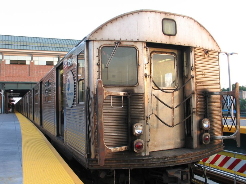 R-32 3645 @ Coney Island - Stillwell Av (Q). Photo taken by Brian Weinberg, 6/23/2004. IMG_0044.jpg