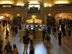 Grand Central Terminal - Information Booth in the Main Concourse. Photo taken by Brian Weinberg, 6/29/2004.