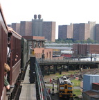 BU/Arnine MOD Train @ Coney Island Yard. Photo taken by Brian Weinberg, 7/25/2004.