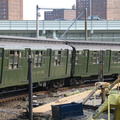 R-1 100 & R-4 401 @ Coney Island Yard. Photo taken by Brian Weinberg, 7/25/2004.