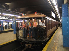 BU Gate Car @ 59 St - Columbus Circle. Photo taken by Brian Weinberg, 7/25/2004.