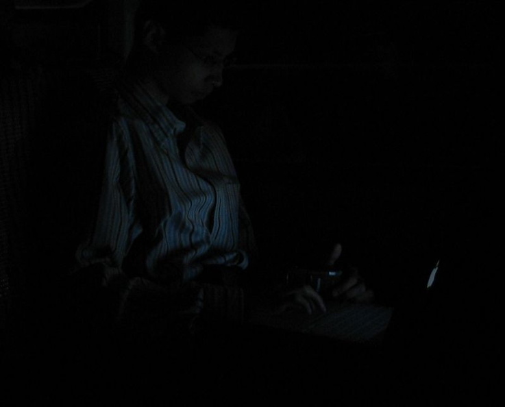 John on R-4 484 @ the lights out. Photo taken by Brian Weinberg, 8/22/2004. IMG_9886a.jpg