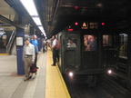 R-1 100 @ 42 St - Port Authority Bus Terminal (A). Photo taken by Brian Weinberg, 8/22/2004.