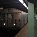 R-32 @ 71 St - Continental Av (E). Photo taken by Brian Weinberg, 8/22/2004.