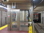 SEPTA Broad Street Subway trains @ Pattison (Lower Level) because of an Eagle home game. Photo taken by Brian Weinberg, 9/12/200