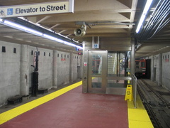 SEPTA Broad Street Subway trains @ Pattison (Lower Level) because of an Eagle home game. Photo taken by Brian Weinberg, 9/12/200