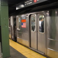 R-62 1588 @ Times Square (3). This car has bench seats. Photo taken by Brian Weinberg, 9/13/2004.