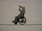 Disabled Drunkard or Man Examining Empty Pringles Can :)

