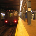 R-4 484 @ 179 St (in service on the F line / Centennial Celebration Special). Photo taken by Brian Weinberg, 9/26/2004.