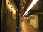 R-4 401 @ Roosevelt Island (in service on the F line / Centennial Celebration Special). Photo taken by Brian Weinberg, 9/26/2004