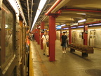 R-4 401 @ 57 St - 6 Av (in service on the F line / Centennial Celebration Special). Photo taken by Brian Weinberg, 9/26/2004.