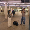 The reporter is from New Tang Dynasty TV (NTDTV).