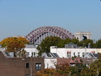 Hell Gate Bridge. Photo taken by Brian Weinberg, 10/28/2004.