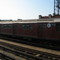 R-33WF 9312 @ 33 St - Rawson St (7). Photo taken by Brian Weinberg, 7/15/2003.