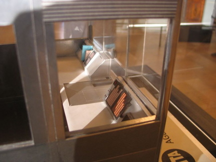 a model of the new style token booth