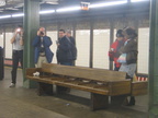 Railfans taking photos @ Hunts Point (fan trip). Photo taken by Brian Weinberg, 12/19/2004.